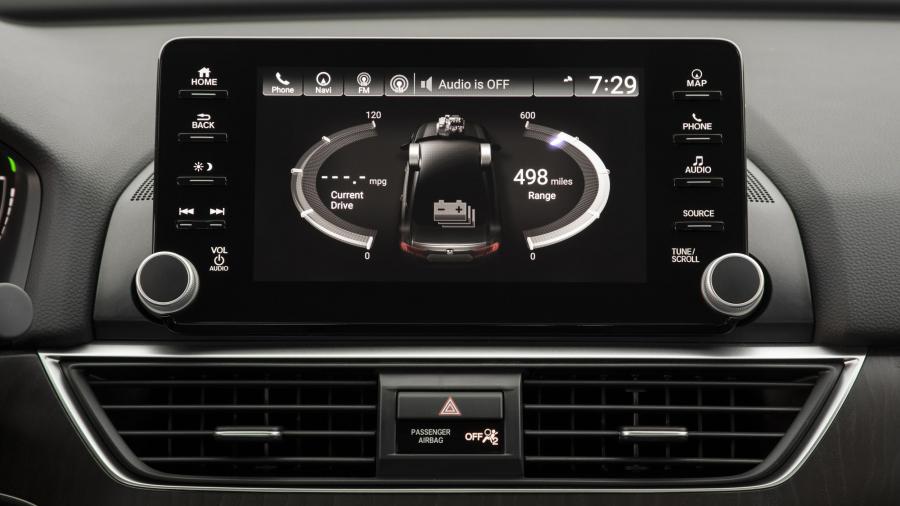 Детали интерьера Honda Accord Touring Hybrid 2017 года  (NA) (фото 7 из 170)